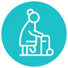 Trained in aged support, and disability services