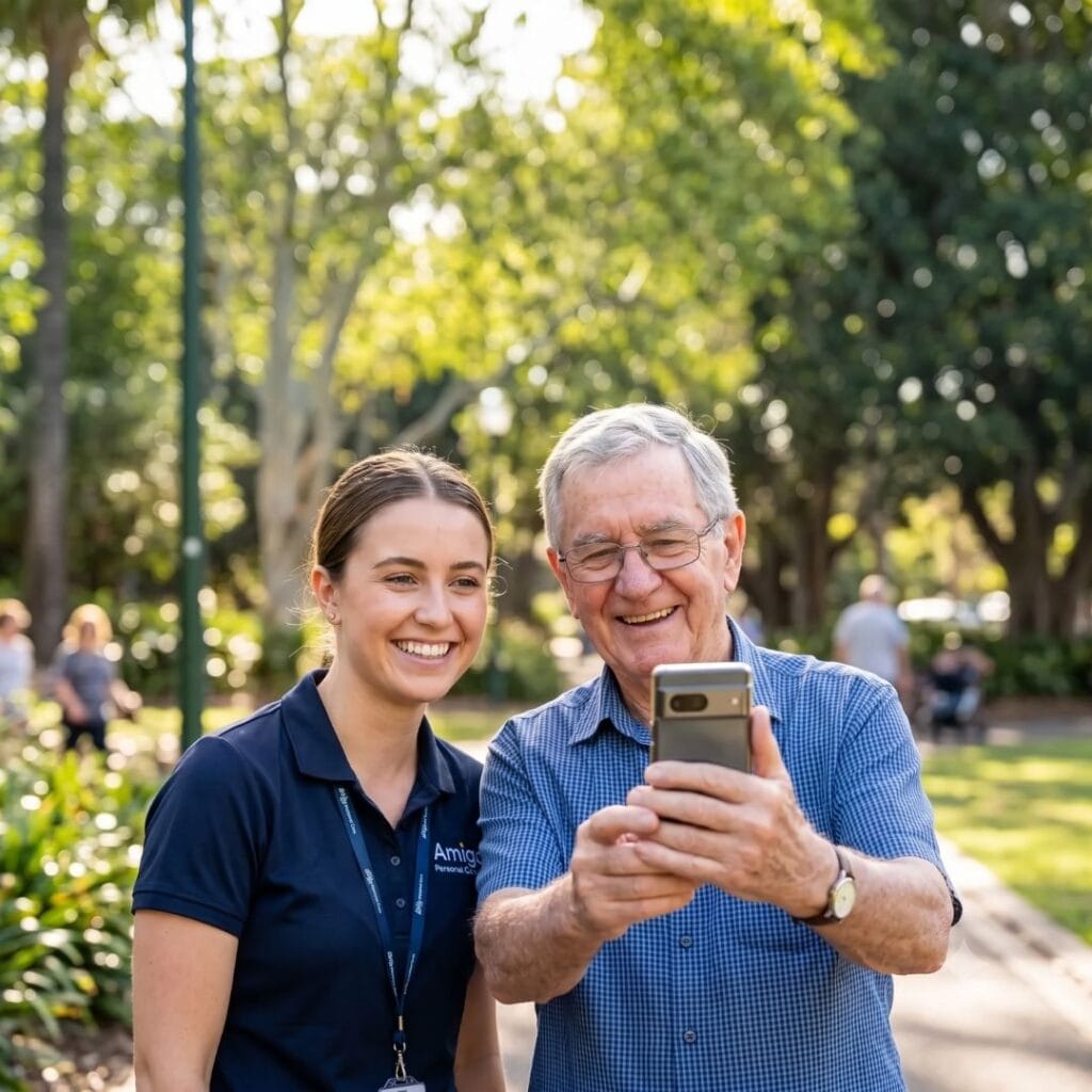 NDIS Community Participation Reducing Social Isolation Amigo Personal Care