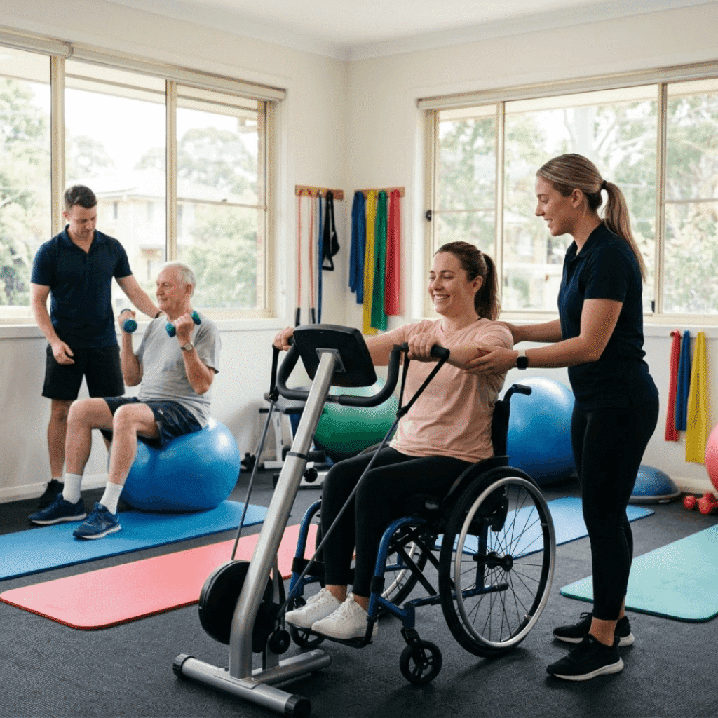 Adapted Exercise NDIS Benefits Wellbeing