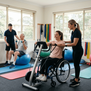 Adapted Exercise NDIS Benefits Wellbeing